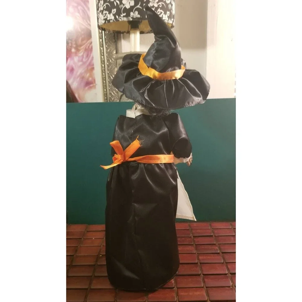 Vintage 1989 Sancho Witch Figure, Animatronic Halloween Decor (Original Box)